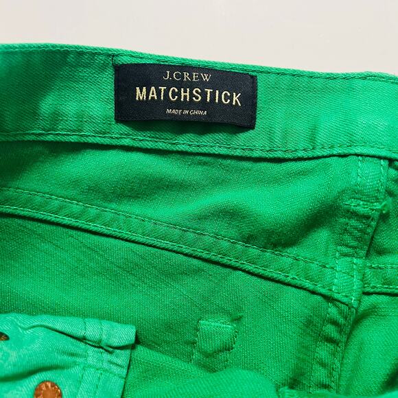 J.Crew Matchstick Mid Rise Straight Leg Jeans Size 28 - Picture 6 of 11